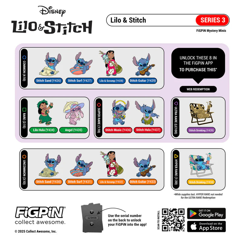 FigPin Lilo & Stitch Mystery Series 3