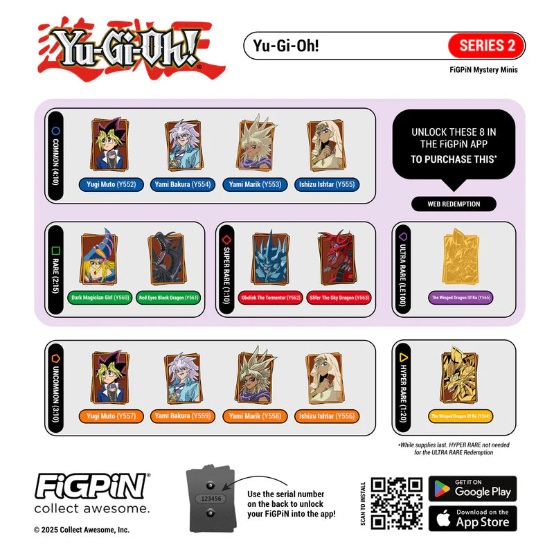 FigPin Yu-Gi-Oh! Mystery Series 2