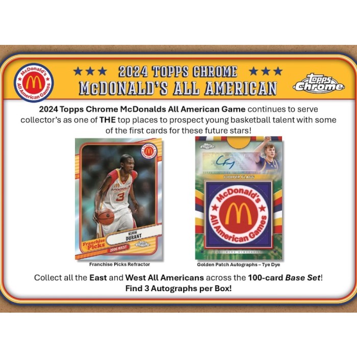 2024 Topps Chrome McDonald&