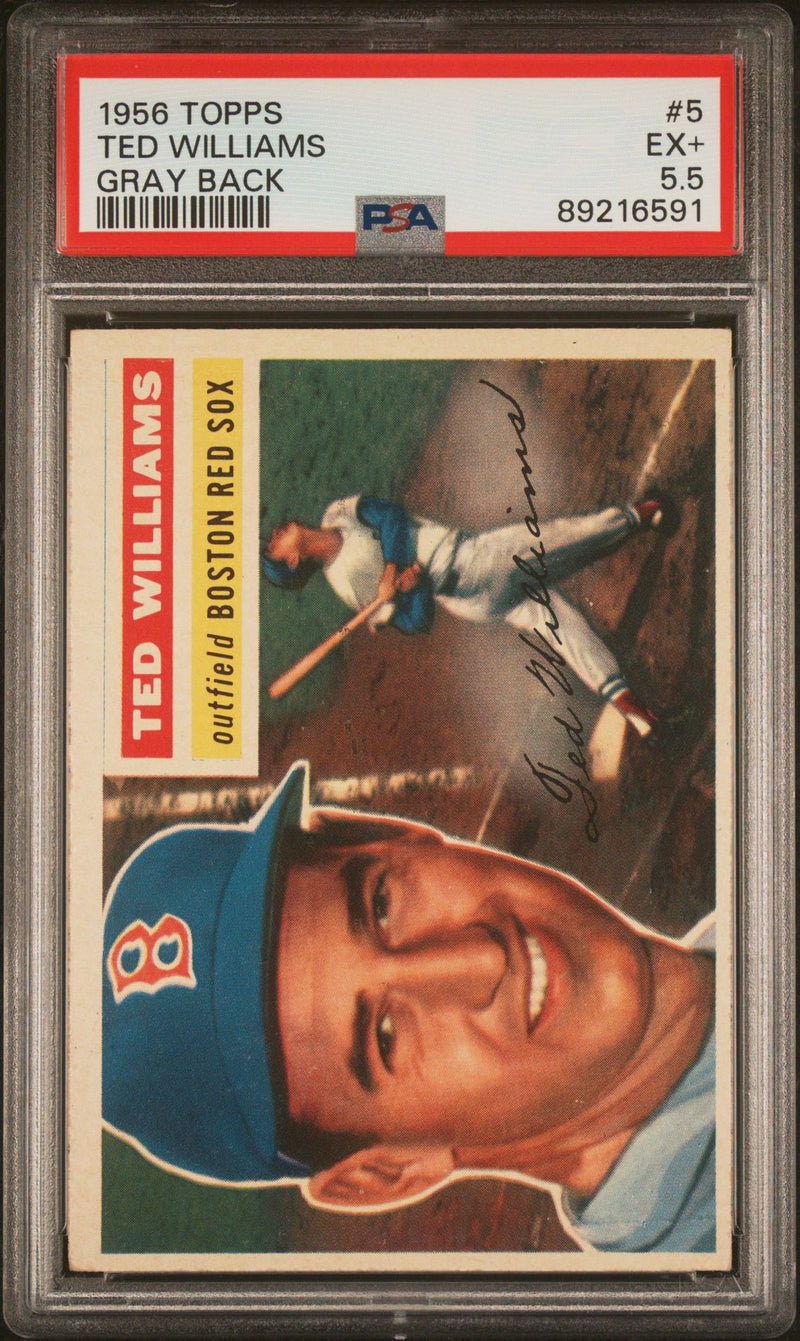 Ted Wiliams 1956 Topps 