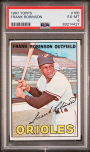 Frank Robinson 1967 Topps #100 PSA 6