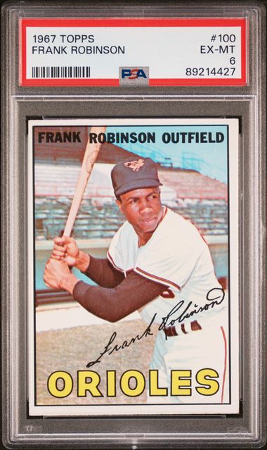 Frank Robinson 1967 Topps #100 PSA 6