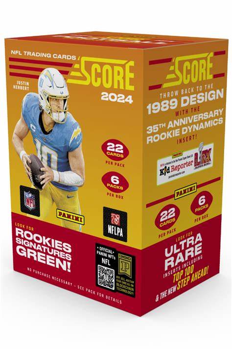 2024 Panini Score Football Hobby Blaster 20 Box Case