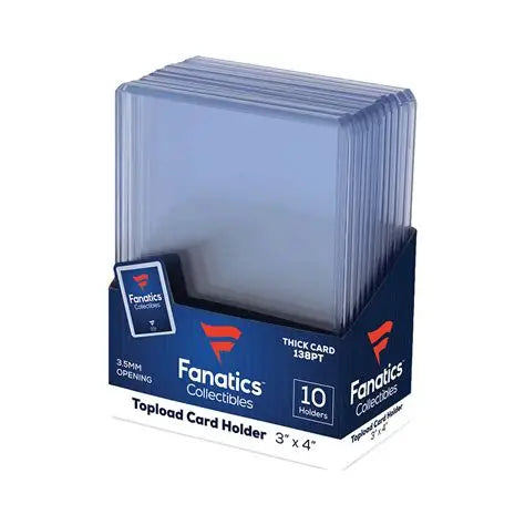 Fanatics Top Loaders - 138pt (10 Count)