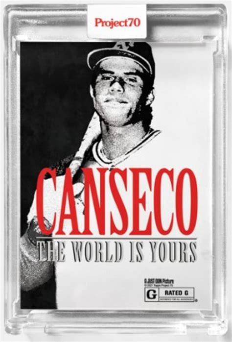 Jose Canseco 2021 Topps Project70 by Don C 