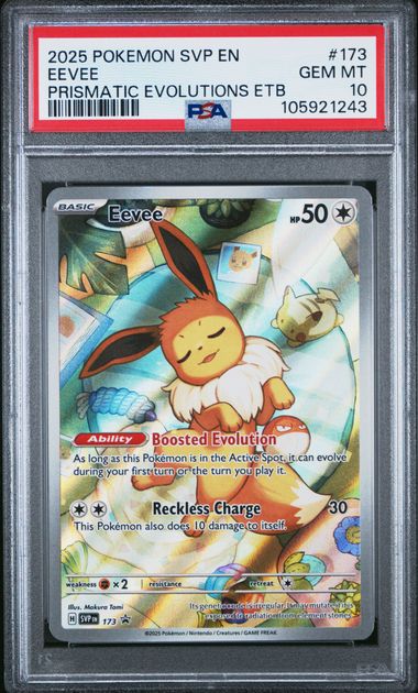Eevee Pokémon Black Star Promo #173 PSA 10