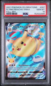 Flying Pikachu VMAX 2021 Pokémon Celebrations Full Art #007/025 PSA 10
