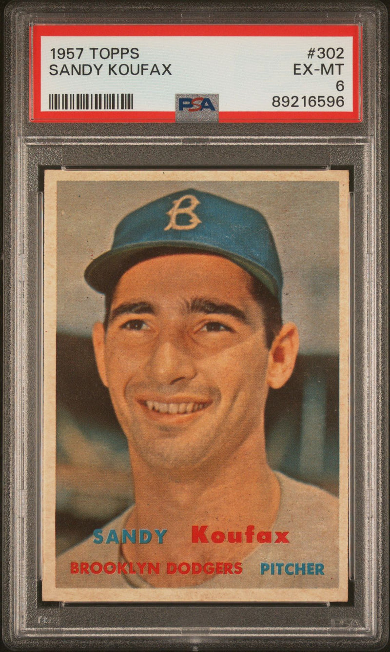 Sandy Koufax 1957 Topps 