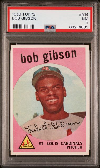 Bob Gibson 1959 Topps 