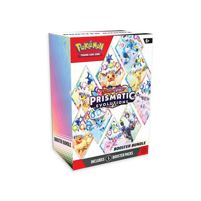 Pokémon Scarlet & Violet Prismatic Evolutions Booster Bundle