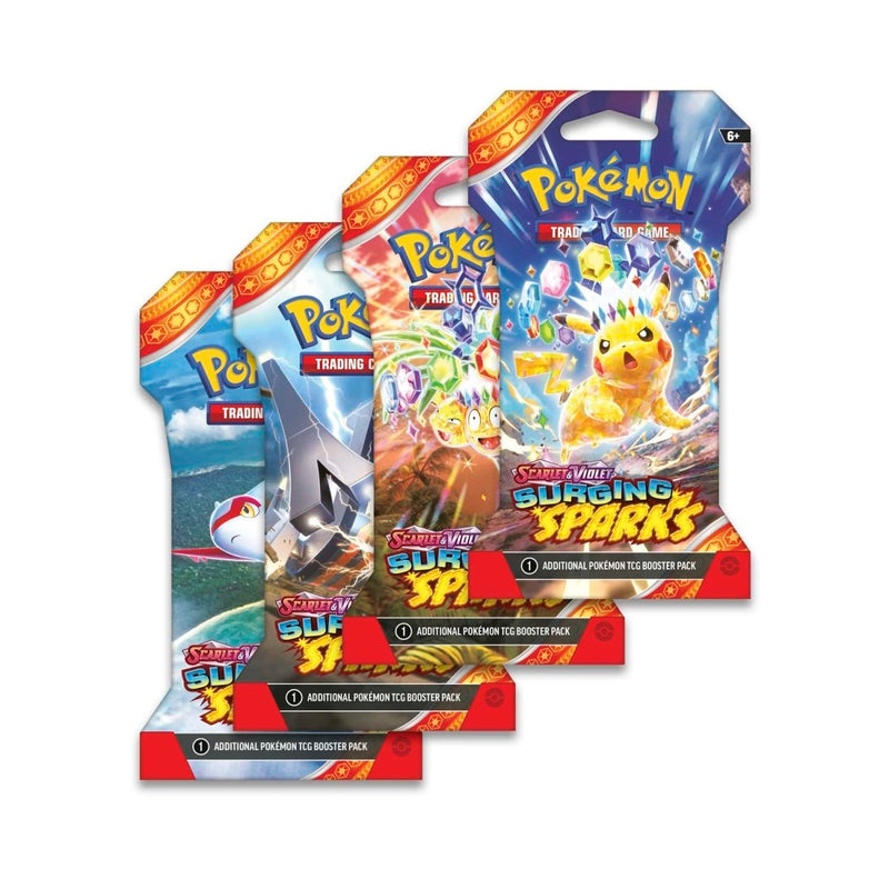 Pokemon Scarlet & Violet Surging Sparks Sleeved Pack