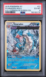 Gyarados Pokemon XY A.O. Cosmos Holo - Gyarados Collection #21/98 PSA 6