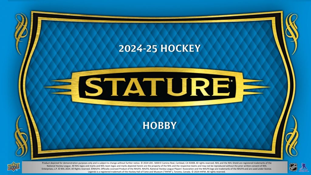 2024-25 Upper Deck Stature Hockey Hobby Box [Contact Us To Order]
