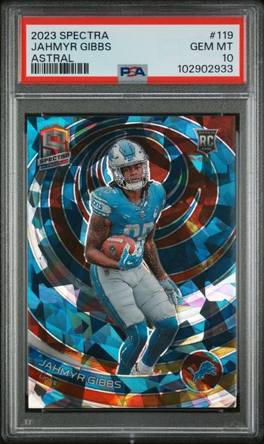 Jahmyer Gibbs 2023 Spectra Astral 