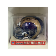 Deacon Jones Signed Mini Helmet Rams