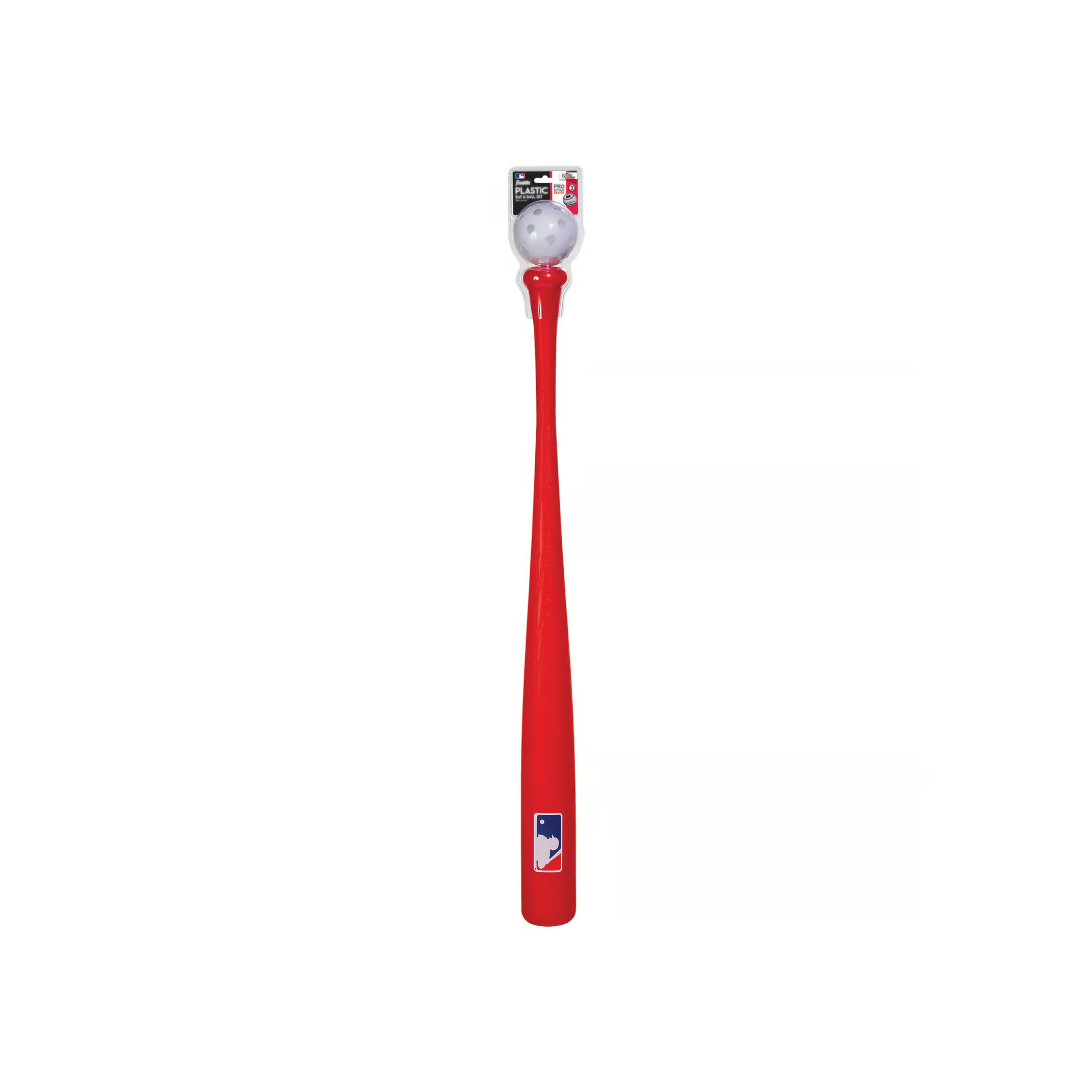Franklin Sports MLB 30" Authentic Plastic Bat & Ball Set