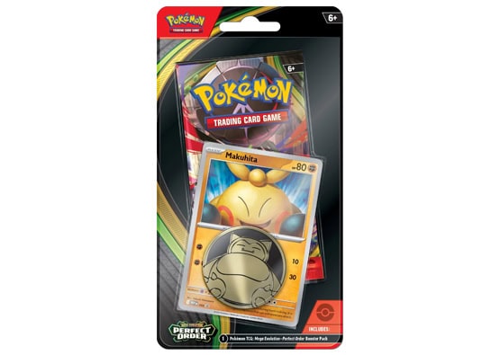 Pokémon Mega Evolution Perfect Order Checklane Blister Makhuita