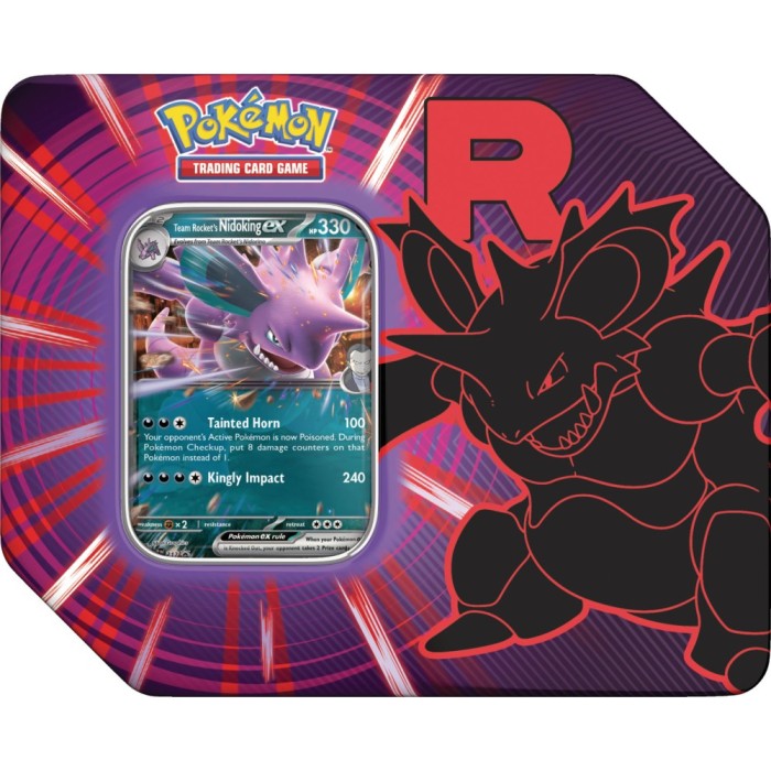 Pokémon Scarlet & Violet Team Rocket Tin