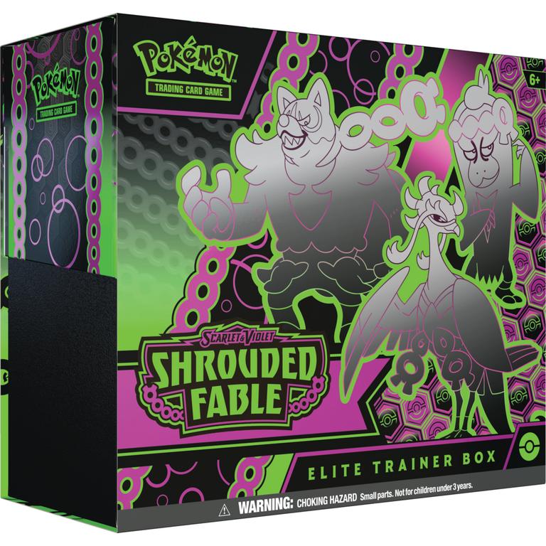 Pokemon Scarlet & Violet Shrouded Fable Elite Trainer 10 Box Case