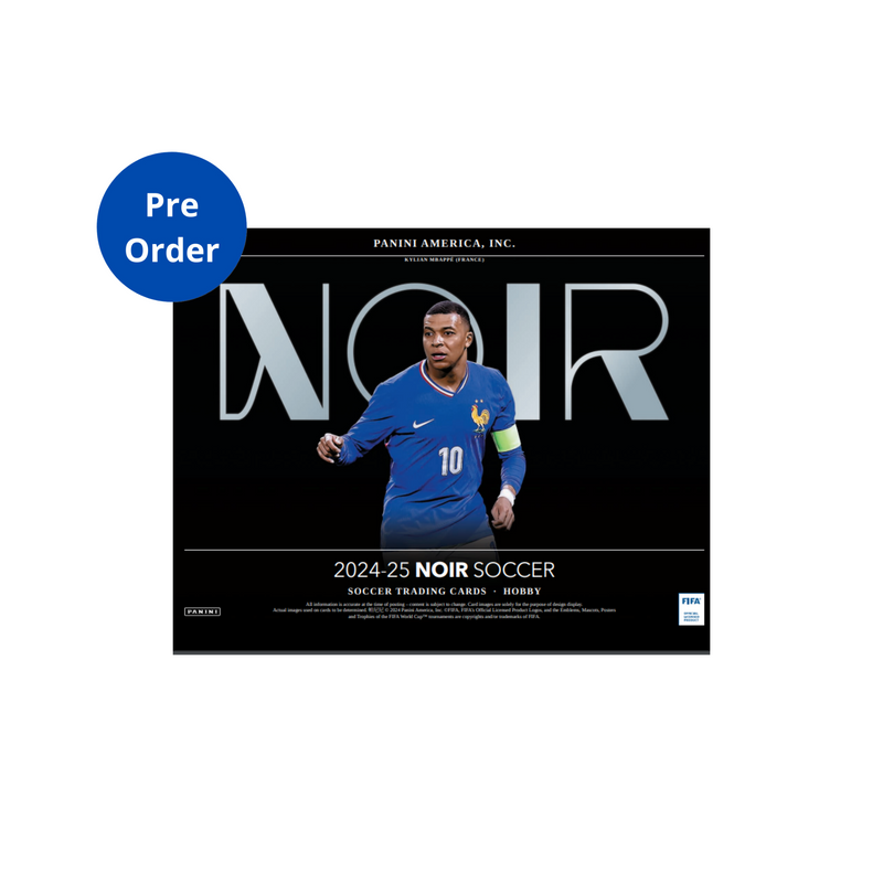 2024-25 Panini Noir Soccer Hobby 3 Box Case