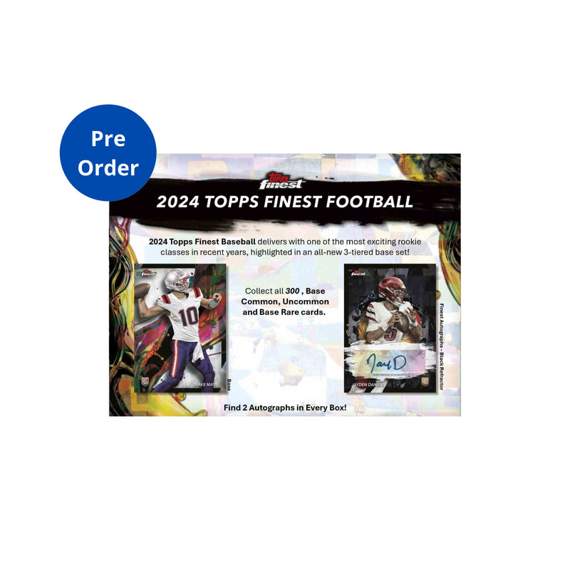 2024 Topps Finest Football Breaker Delight 8 Box Case