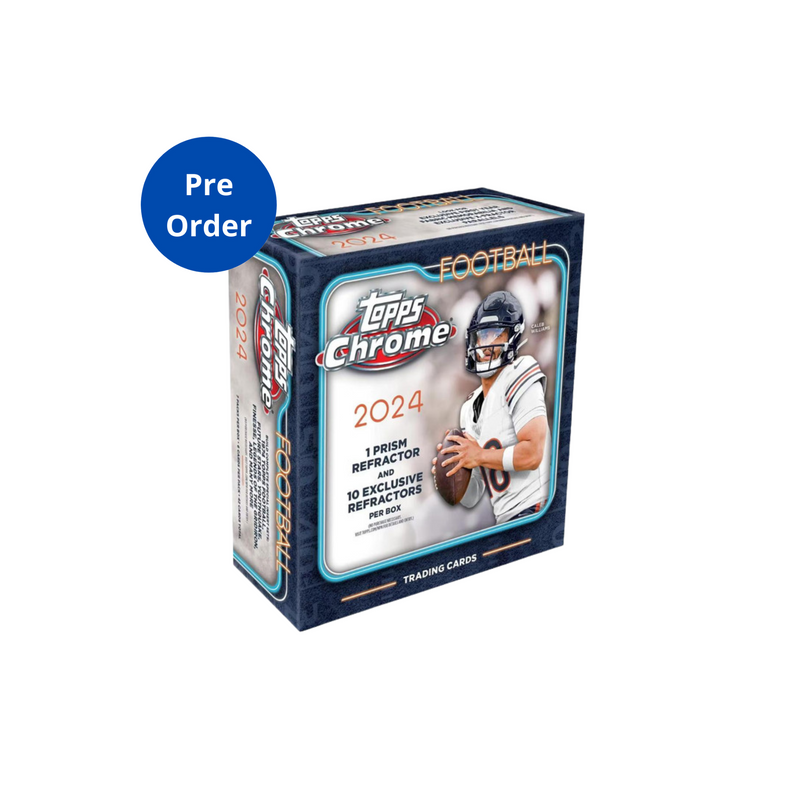 2024 Topps Chrome Football Mega Box