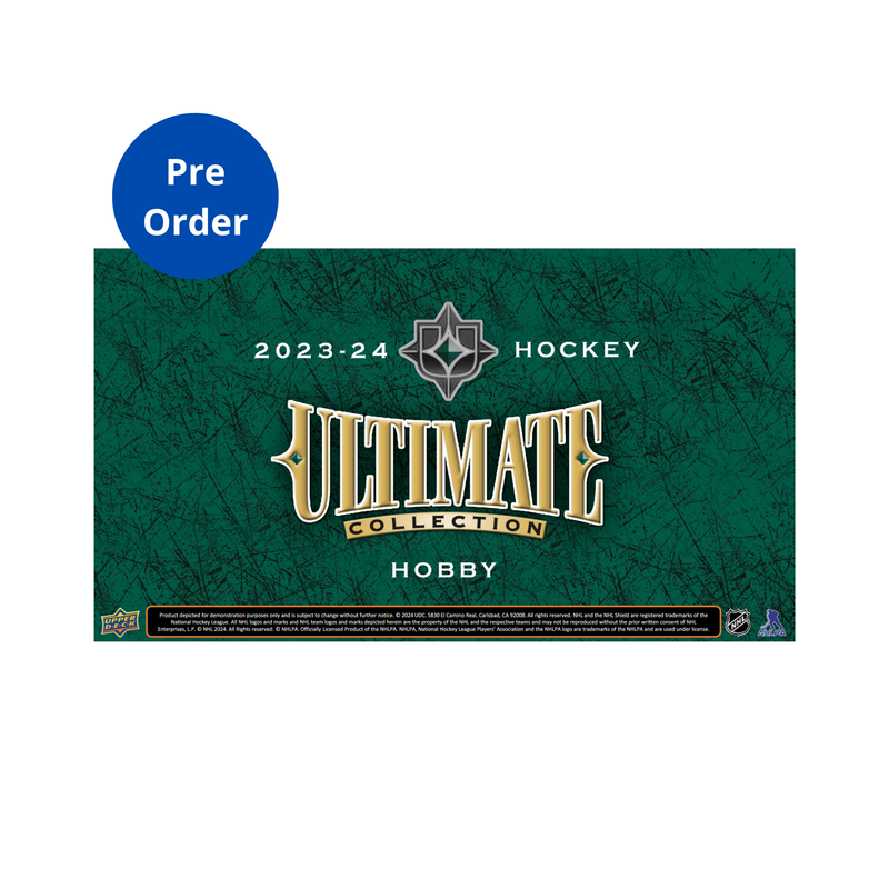 2023-24 Upper Deck Ultimate Collection Hockey Hobby 16 Box Case [Contact Us To Order]