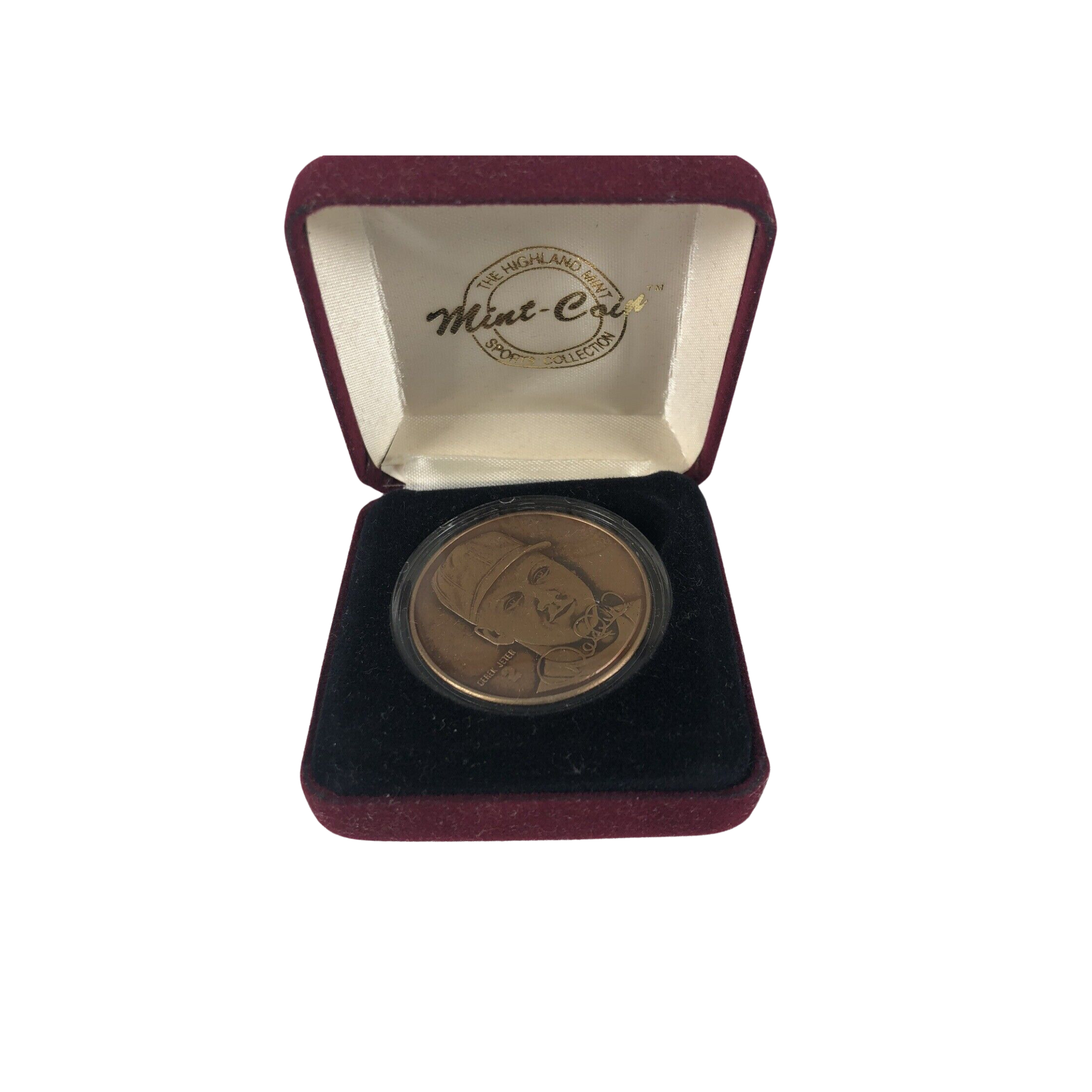 Derek Jeter #2 Highland Mint Bronze Coin Sports Collection