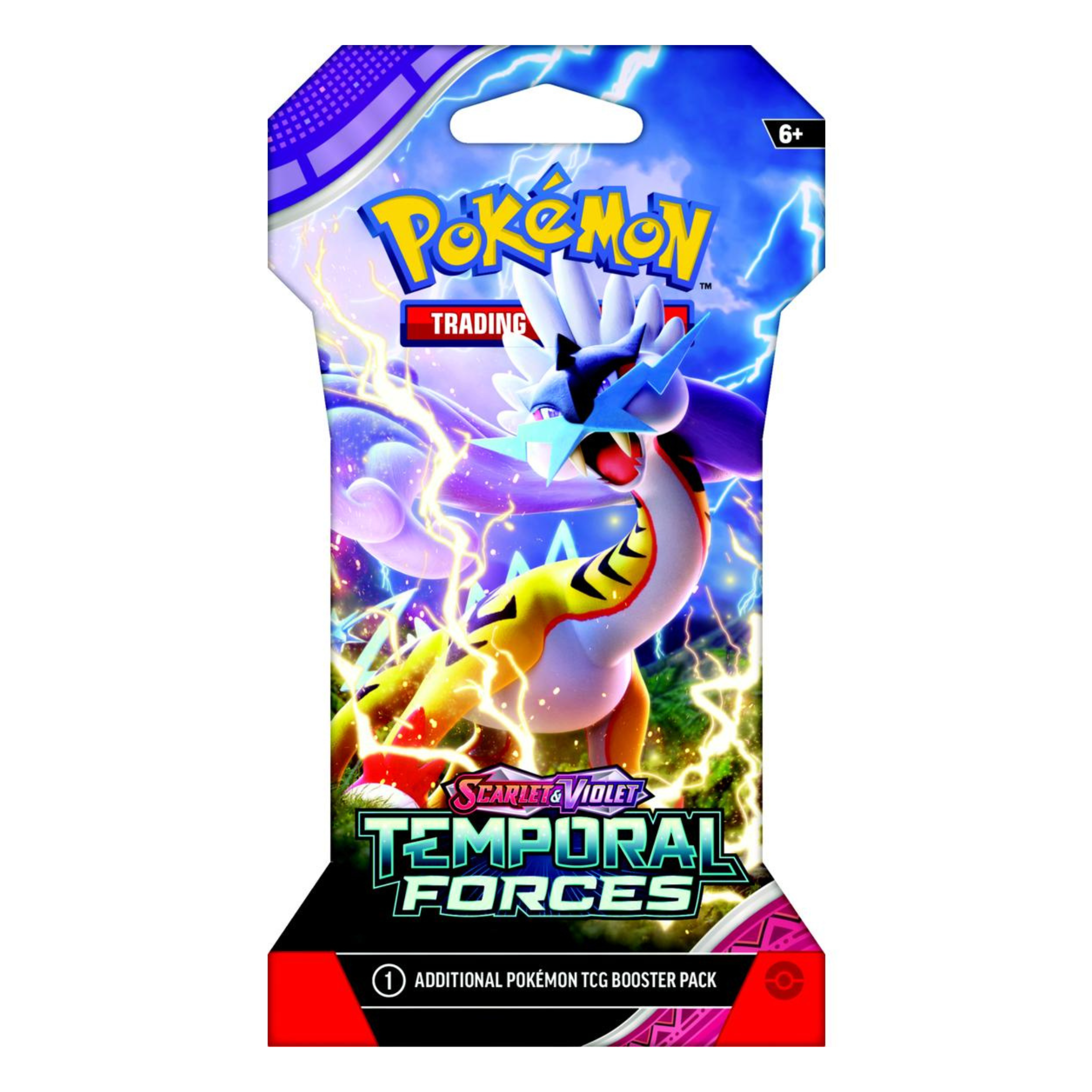 temporal forces booster box pre order Pokemon Scarlet & Violet Temporal Forces Sleeved Booster Pack