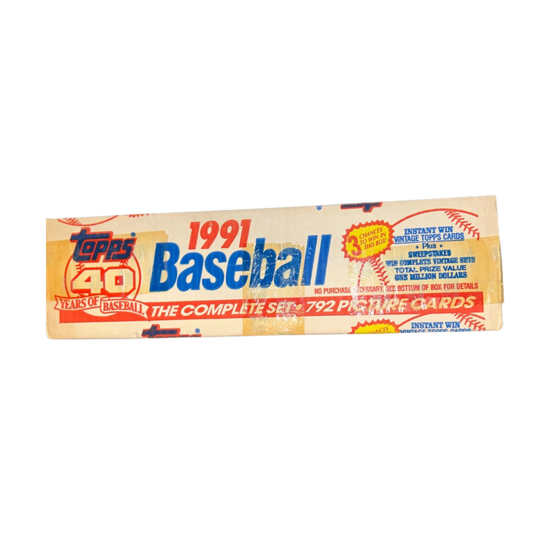 1991 Topps Baseball Complete Set