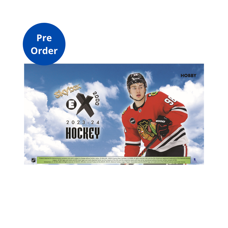 2023-24 Upper Deck Skybox E-X 2000 Hockey Hobby Box [Contact Us To Order]