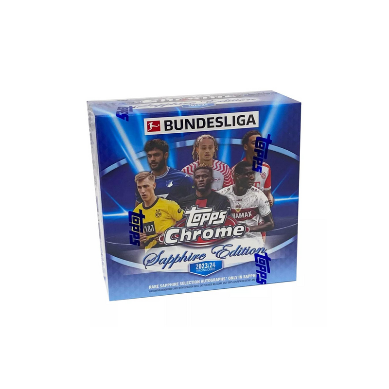 2023-24 Topps Chrome Bundesliga Sapphire Edition 10 Box Case