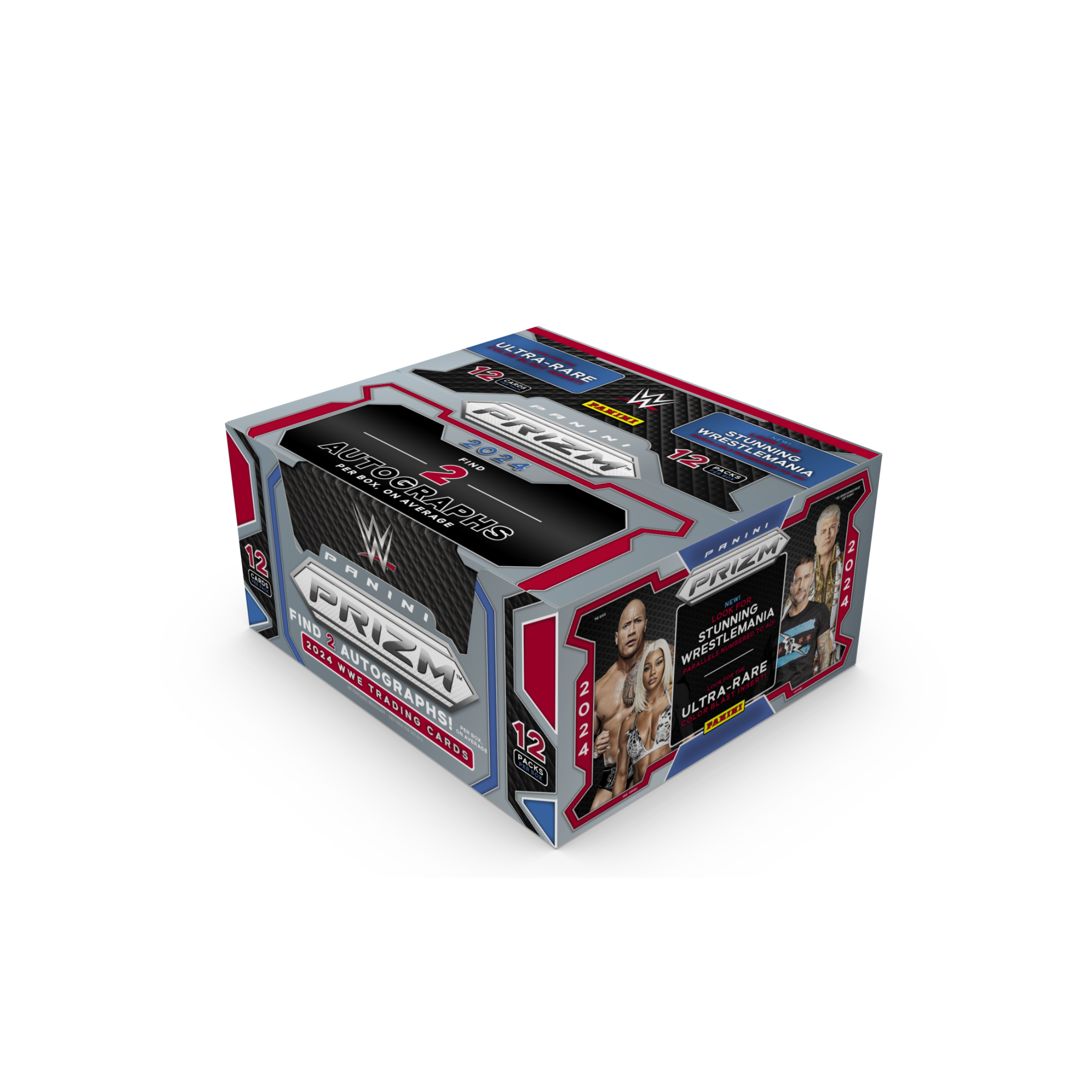 2024 Panini Prizm WWE Hobby 12 Box Case