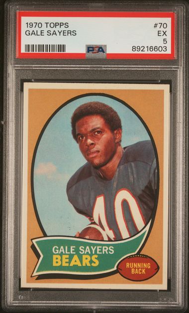 Gale Sayers 1970 Topps 