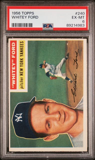 Whitey Ford 1956 Topps 