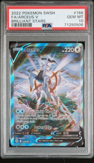 Arceus V Pokémon Brilliant Stars Alt Art 