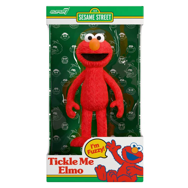 Sesame Street ReAction Figures Elmo (Tickle Me Elmo)