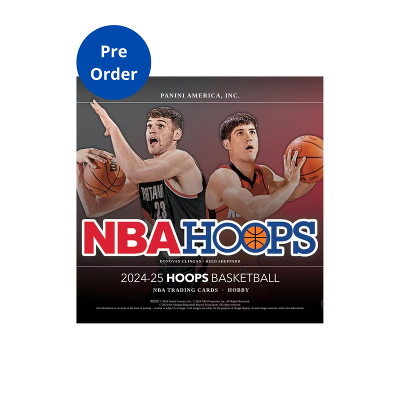 2024-25 Panini NBA Hoops Basketball Hobby 20 Box Case