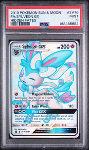 Sylveon GX Pokemon Hidden Fates #SV76/SV94 PSA 9