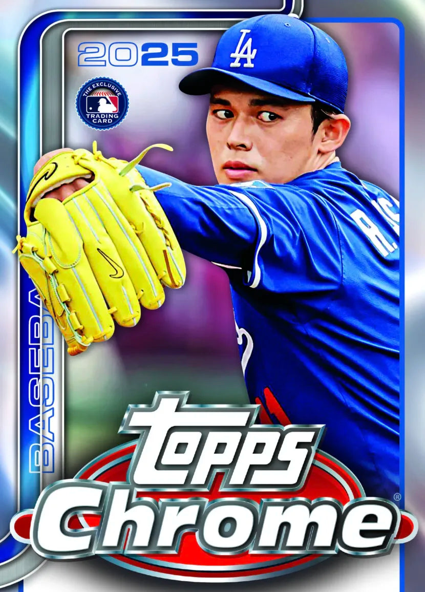 2025 Topps Chrome Baseball Blaster Box Pack