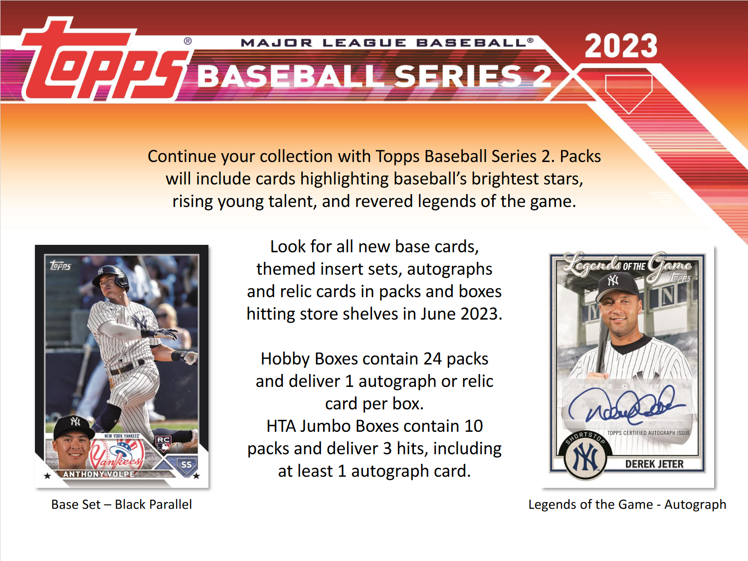2023 Topps Series 2 Baseball Jumbo Box
