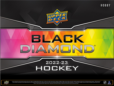 2022-23 Upper Deck Black Diamond Hockey Hobby 5 Box Case