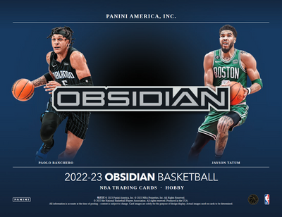 2022-23 Panini Obsidian Basketball Hobby 12 Box Case