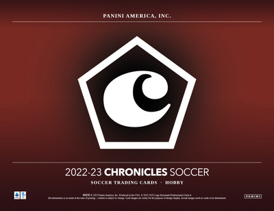 2022-23 Panini Chronicles Soccer Hobby 12 Box Case