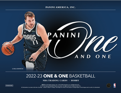 2022-23 Panini One & One Basketball Hobby 10 Box Case