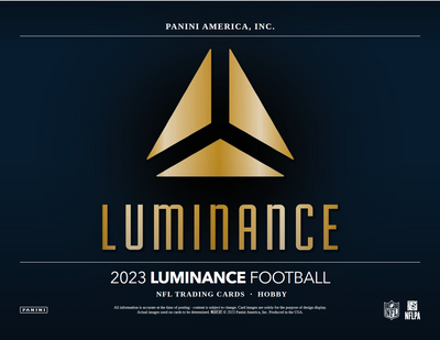 2023 Panini Luminance Football Hobby 12 Box Case