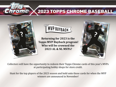 2023 Topps Chrome Baseball Hobby 12 Box Case