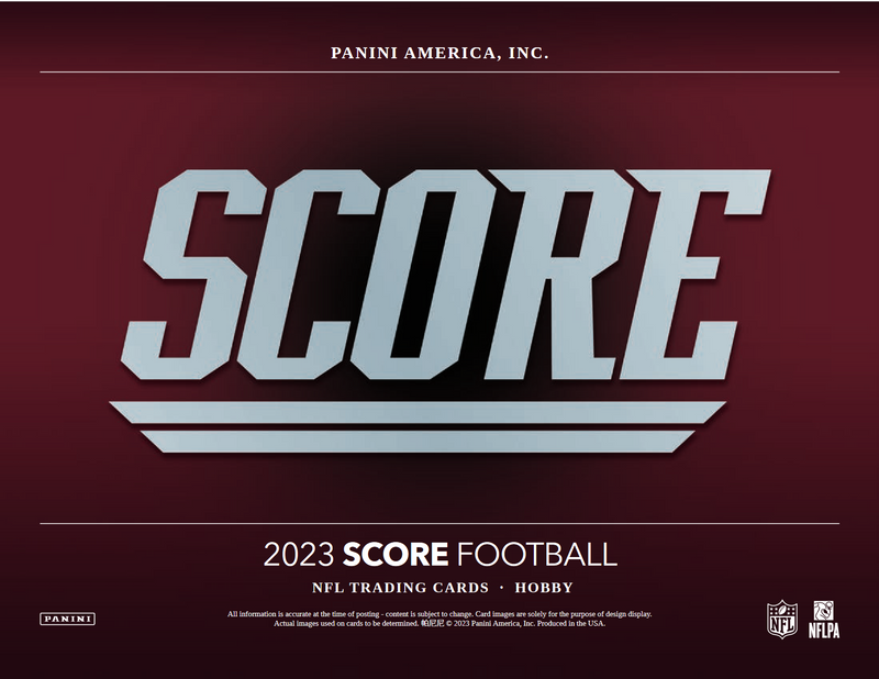 2023 Panini Score Football Hobby Box