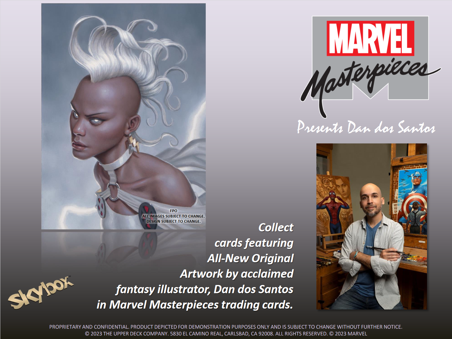 2022 Upper Deck Marvel Masterpieces Hobby Box [Contact Us To Order]