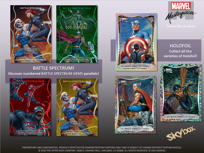 2022 Upper Deck Marvel Masterpieces Hobby Box [Contact Us To Order]